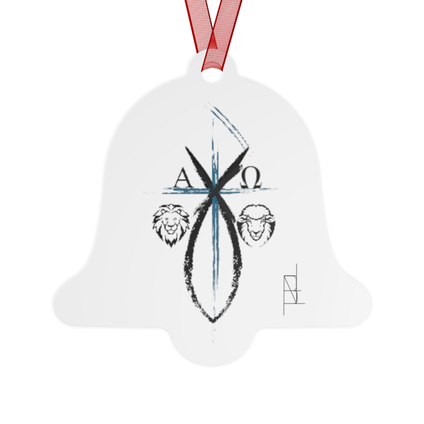 Carnivore Chi Rho Ornament