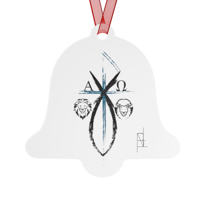 Carnivore Chi Rho Ornament