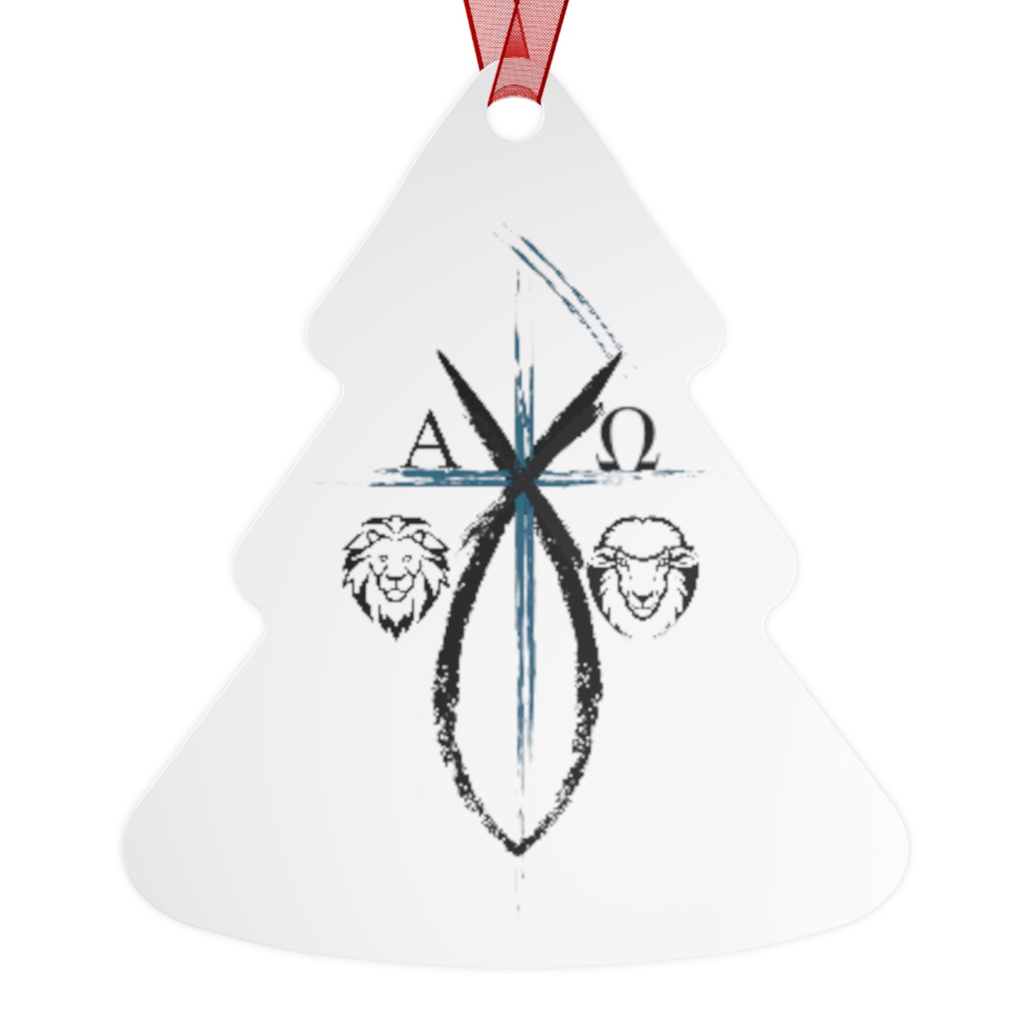 Carnivore Chi Rho Ornament