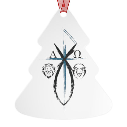 Carnivore Chi Rho Ornament