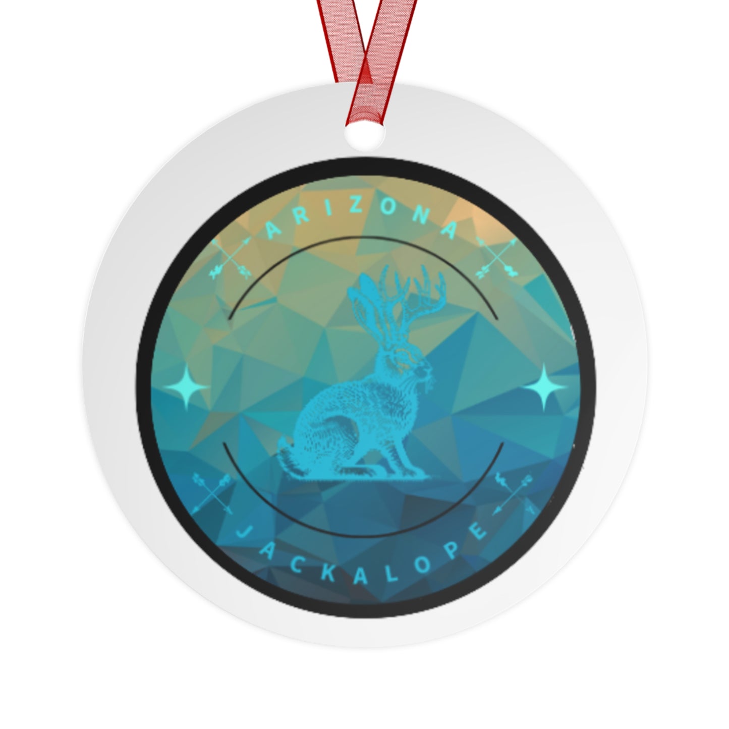 Raw Doggin Jackalope Ornament