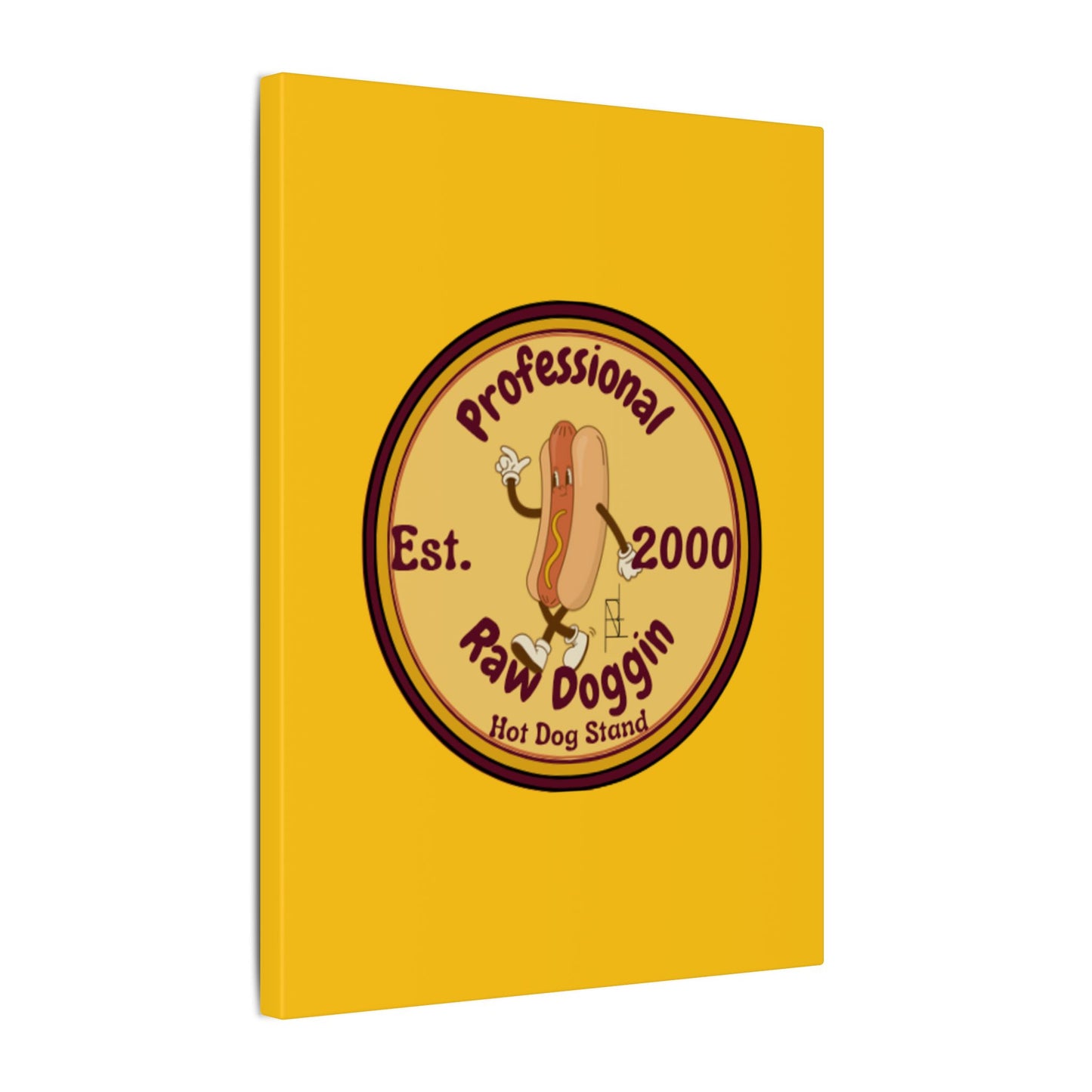 Professional Raw Doggin Printed Canvas