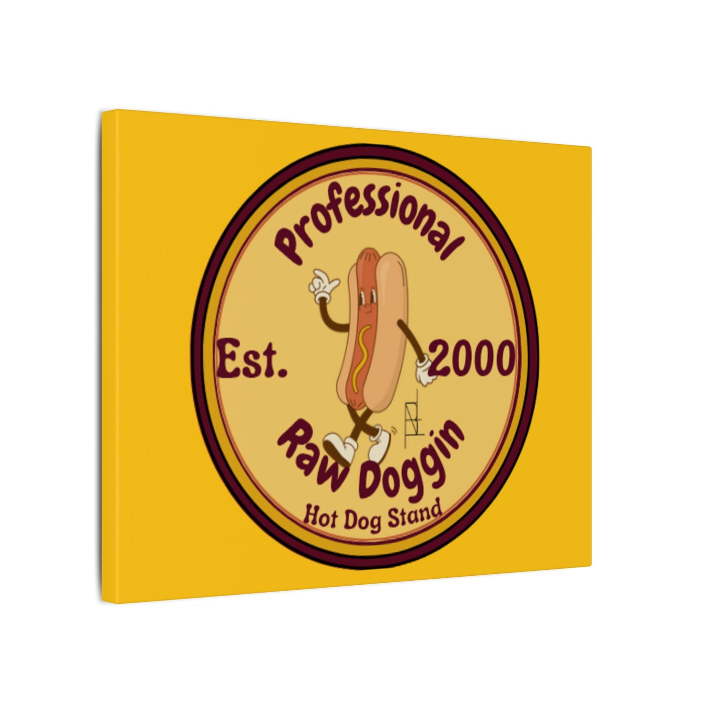 Professional Raw Doggin Printed Canvas