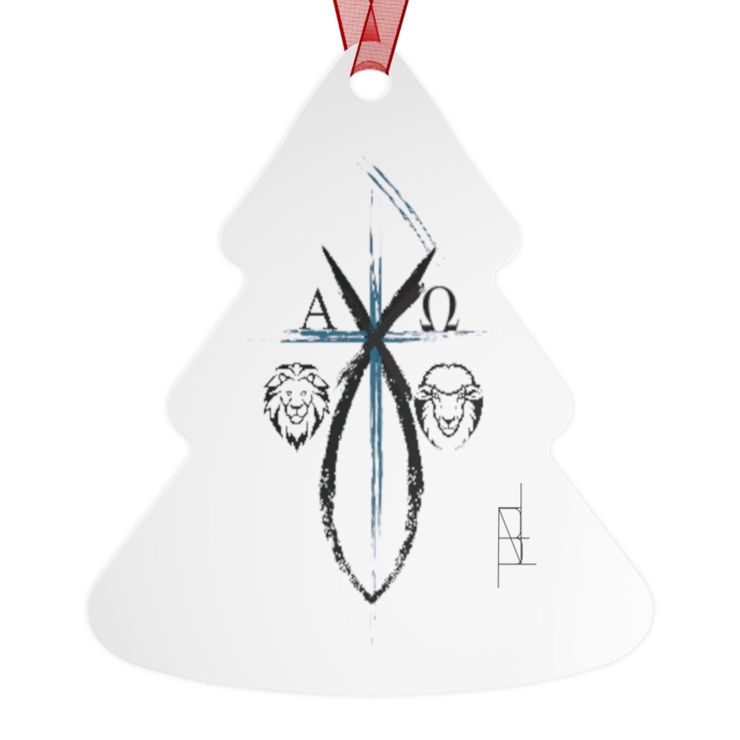 Carnivore Chi Rho Ornament