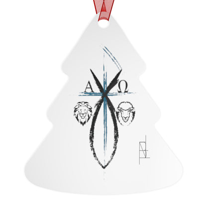 Carnivore Chi Rho Ornament