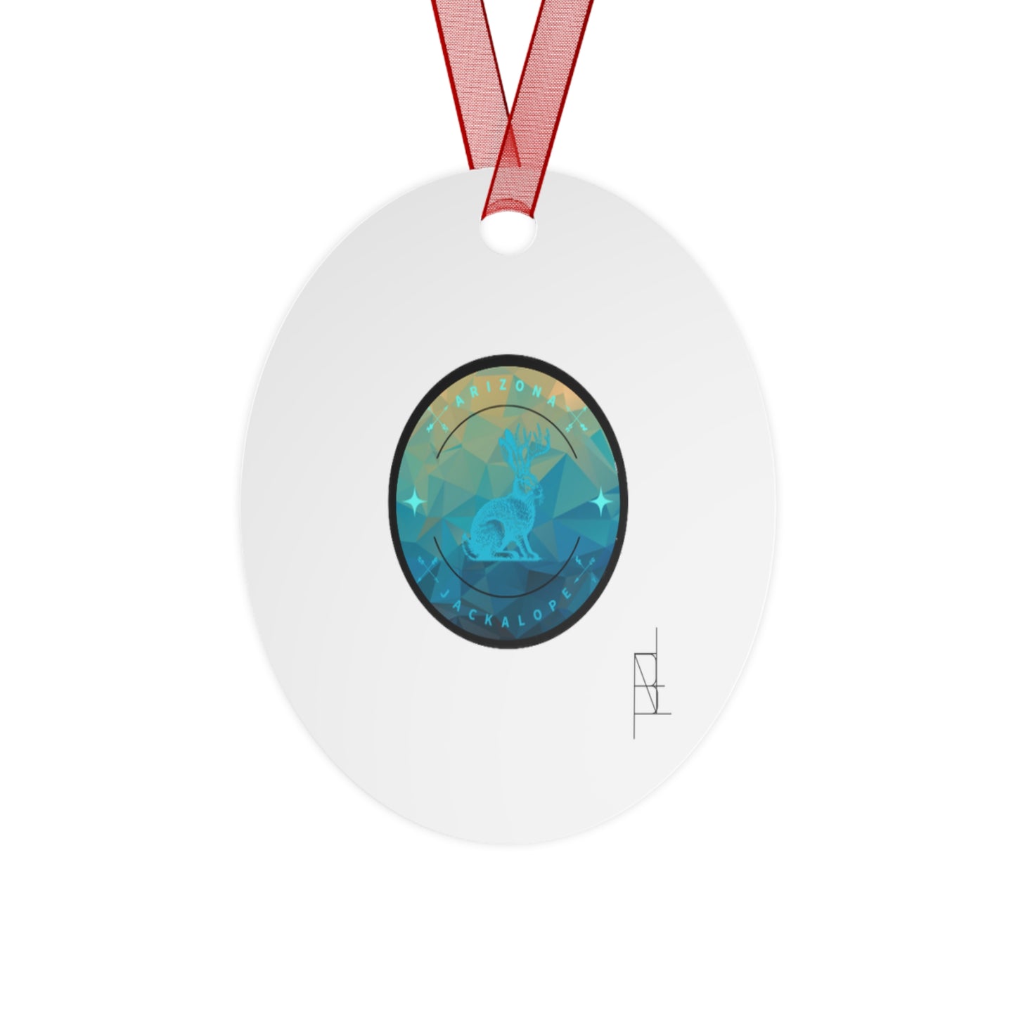 Raw Doggin Jackalope Ornament