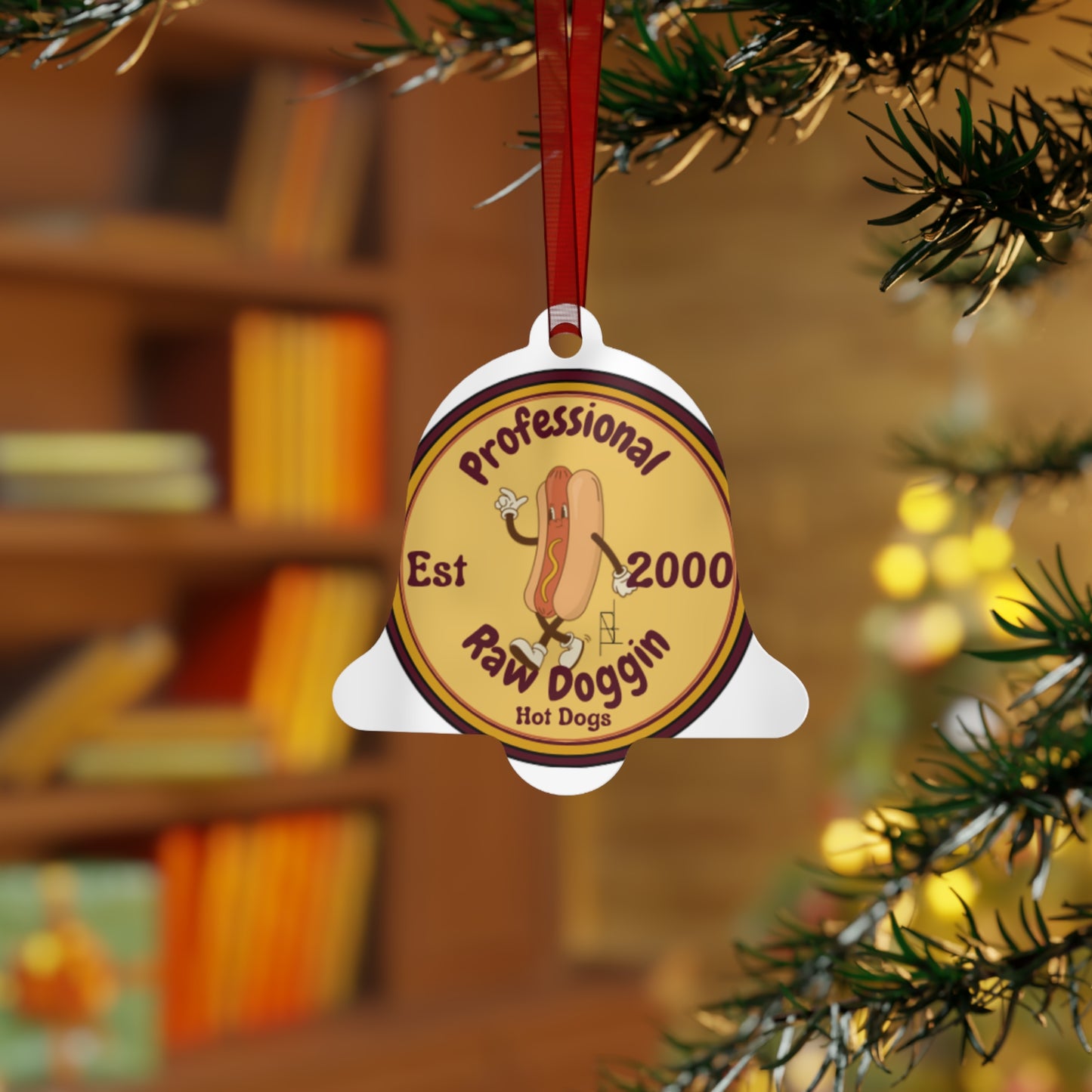 Raw Doggin Jackalope Ornament