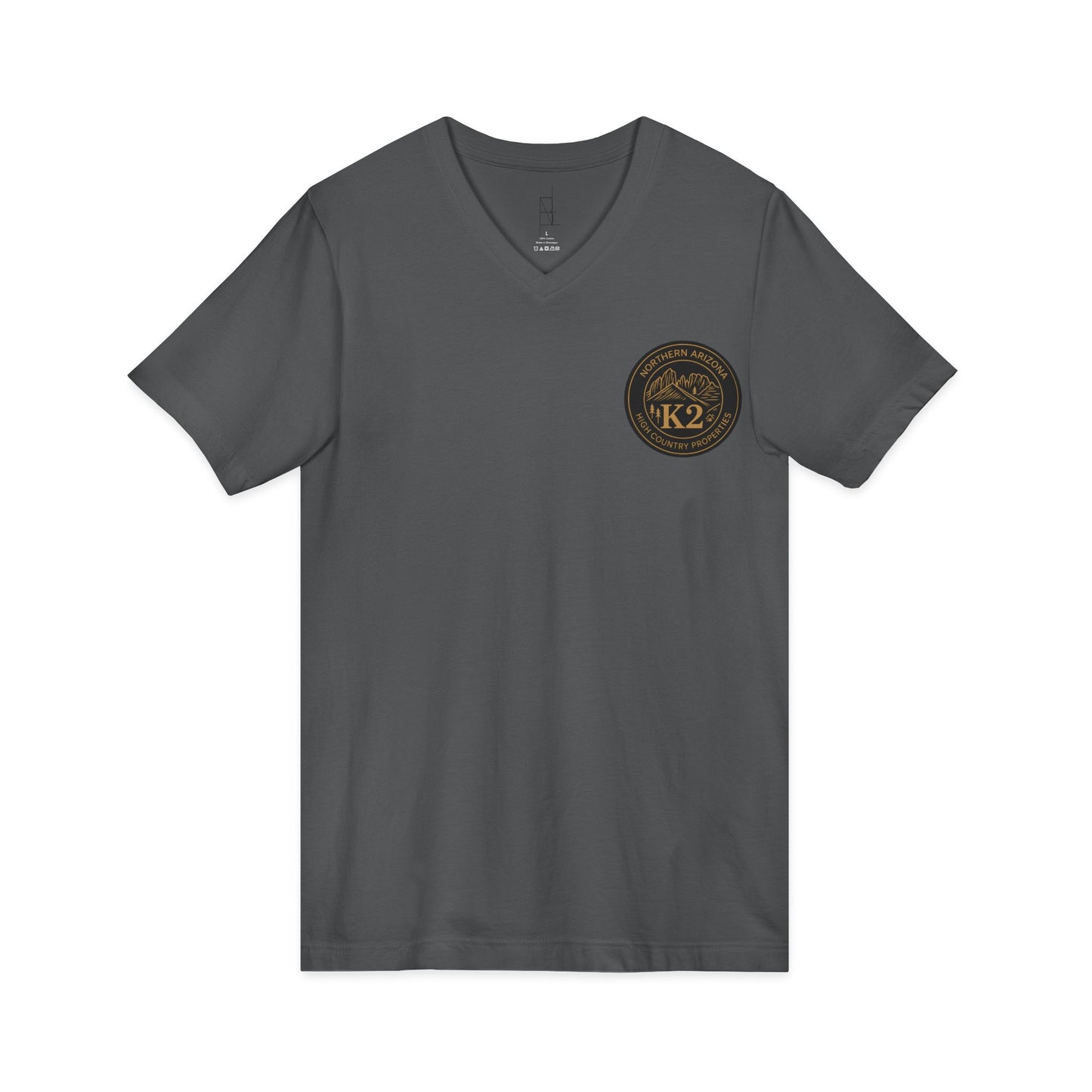 Womans Minimalist K2 T-Shirt V-Neck